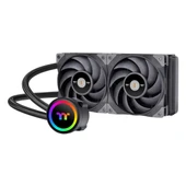 Thermaltake ToughLiquid Ultra 240 ARGB 240mm AM5/1851P Siyah İşlemci Sıvı Soğutucu thumbnail 1