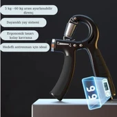Trend Store 6'lı Ayarlanabilir Spor Aleti El Ve Parmak Güçlendirici Set 5-60 Kg Dirençli Kavrama & Bilek Antrenman Kiti Fitness Ekipmanı - 2