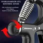 Trend Store 6'lı Ayarlanabilir Spor Aleti El Ve Parmak Güçlendirici Set 5-60 Kg Dirençli Kavrama & Bilek Antrenman Kiti Fitness Ekipmanı - 3