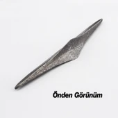 Antik Gümüş Renk Metal Kulp 96 mm - 9.6 cm Mobilya Çekmece Mutfak Dolabı Dolap Kulpları Kulbu Kulpu thumbnail 5