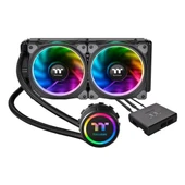 Thermaltake Floe Riing 280 TT Premium Edition RGB 280mm AM4/1151P Siyah İşlemci Sıvı Soğutucu thumbnail 1