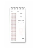 Optik Cevap Defteri Pudra (2 Adet - 100 Sayfa) Sınava Hazırlık Optik Form Defteri - Plango - 3
