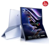 ASUS 17.3" OLED ZEN SCREEN FOLD MQ17QH 0.2MS 60HZ mHDMI-TYPEC KATLANABİLİR TAŞINABİLİR MONİRTÖR 2560X1920 thumbnail 1