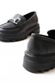 745-773 Siyah Günlük Yüksek Tabanlı Loafer Ayakkabı thumbnail 4