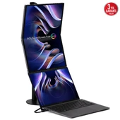 ASUS 17.3" OLED ZEN SCREEN FOLD MQ17QH 0.2MS 60HZ mHDMI-TYPEC KATLANABİLİR TAŞINABİLİR MONİRTÖR 2560X1920 thumbnail 5