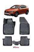 Rizline Fiat Egea Cross 2020 ve Sonrası Havuzlu Paspas Seti Siyah thumbnail 1