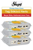 Sleepy Easy Clean Yağ Çöüzücü Havlu 30'lu 3 Paket thumbnail 1