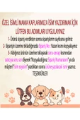 RealWood Köpek Su & Mama Kabı-isim Baskılı-suya Dayanıklı Ceviz-3 Kademeli Kemik Mod-seramik Siyah K-2*1000ml - 2