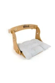 RealWood Özel Isimli Ahşap Pufidik Minderli Kedi-köpek Kalorifer/ Radyatör Petek Yatağı, - 3