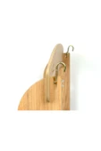 RealWood Özel Isim Baskılı , Ahşap, Pufidik Minderli, Çengelli Kalorifer Peteği / Duvar Askılı Kedi Yatağı - 6