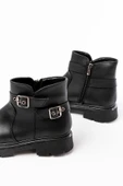 508-3037 Siyah Toka Aksesuarlı Fermuarlı  Günlük Kadın Bot thumbnail 5