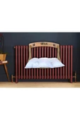 RealWood Özel Isimli Ahşap Pufidik Minderli Kedi-köpek Kalorifer/ Radyatör Petek Yatağı, - 6