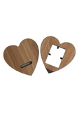 RealWood Ahşap Kalpli Fotoğraf-Resim Çerçevesi - 3