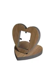 RealWood Ahşap Kalpli Fotoğraf-Resim Çerçevesi - 2
