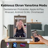 NPO AP2718T 27'' FHD 8/128GB Android Dokunmatik Çantalı Şarjlı Taşınabilir Smart Led Ekran - 8