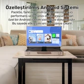 NPO AP2718T 27'' FHD 8/128GB Android Dokunmatik Çantalı Şarjlı Taşınabilir Smart Led Ekran - 4
