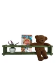 RealWood Ahşap Dekoratif Çocuk Odası Rafı, Mutfak Rafı, Montessori Kitaplık 55 Cm. - 1