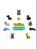 10'lu set (koç kuş kedi zürafa ayı yunus unicorn eşek…) - 1