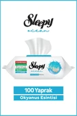 Sleepy Ocean Yüzey Temizlik Havlusu & Mendili Okyanus Esintisi 100 Yaprak - 1
