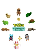 10'lu set (kurabiye adam bukalemun kaplumbağa köpek penguen ayı…) - 1