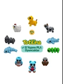 10'lu set (puma inek köpek balığı tırtıl kartal ayı kuş yunus fil…) - 1