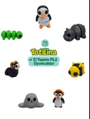 7'li set (penguen hipopotam arı fok koç tırtıl…) - 1