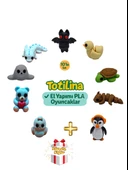 10'lu set (yarasa ördek kaplumbağa ejderha penguen kuş ayı…) - 1