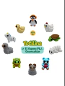 10'lu set (penguen tavuk kaplumbağa ayı kuş koç aslan koyun…) - 1