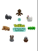 7'li set (goril tavuk tırtıl kartal koç ayı fil…) - 1