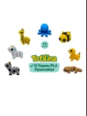 7'li set (ahtapot arı puma su samuru inek unicorn zürafa…) - 1