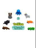 7'li set (ahtapot unicorn tilki tırtıl ejderha kedi koç…) - 1