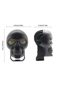 Kuru Kafa Motosiklet LED Spot Far Sürüş Sis Lambası 1 Adet Siyah thumbnail 5