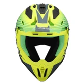 LS2 FAST 2 DUCK YEŞİL-NEON SARI KASK - 3