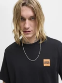 JACK JONES Küçük Yazı Logolu Erkek Tişört 12279100 thumbnail 6