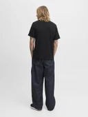 JACK JONES Küçük Yazı Logolu Erkek Tişört 12279100 thumbnail 4