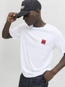 JACK JONES Küçük Yazı Logolu Erkek Tişört 12279100 thumbnail 6