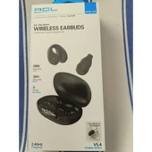 Acb64 5.4 Versiyon 2.4ghz Frekans 180 Saat Uyku Modu Wireless Kulaklık Beyaz thumbnail 1