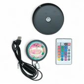 Newface XY01 Rgb 26cm Sunset Led Aydınlatma Siyah - 4