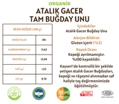 Taş Değirmenden Organik Organik Atalık Gacer Tam Buğday Unu - 20 Kilo thumbnail 2