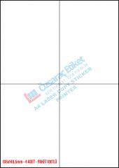 105MM*57MM A4 LASER ETİKET - 7