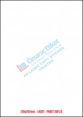 105MM*57MM A4 LASER ETİKET - 12