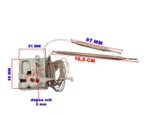 EGO Çift Problu Sanayi Tip Trifaze 60-180 Derece Gazlı Fritöz Termostat ( İki Uclu 6 Ayaklı 3 Kontaklı) thumbnail 2