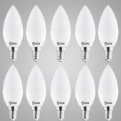 ZMR 120/B.65 12’li 7W Buji LED Ampul 6500K Beyaz Işık E14 Duy Enerji Tasarruflu ve Uzun Ömürlü Aydınlatma - 1