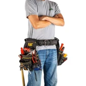 CAT DA980569 Kemerli Askı Kancalı Ağır Hizmet Bel Alet Çantası thumbnail 7