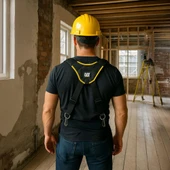 CAT DA980573 4 Kollu Askı Kancalı Ağır Hizmet Bel Alet Çantası için Omuz Askılığı thumbnail 9