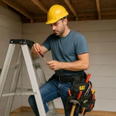 CAT DA980569 Kemerli Askı Kancalı Ağır Hizmet Bel Alet Çantası thumbnail 10