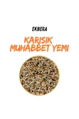 EKBERA Karışık Muhabbet Yemi - Yeni Mahsül - 1 Kg - Ekmeksiz thumbnail 2