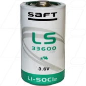 SAFT 33600 3,6 V LITHIUM PİL - 1