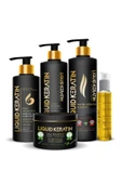 Kabaran Kuru Mat Sert Saçlar Için Keratin Bakım Seti (5'Lİ) - 1
