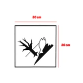 Metal Alüminyum Düz 30x30 cm Levha Su Kirliliği Zehirli Madde Oksijen Yetersizliği Uyarı Levhası thumbnail 3